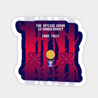 The Upside Down is Dangerous Sticker